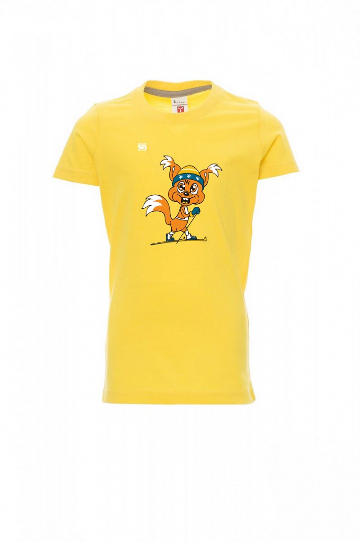 Žluté dětské tričko Jizerská 50