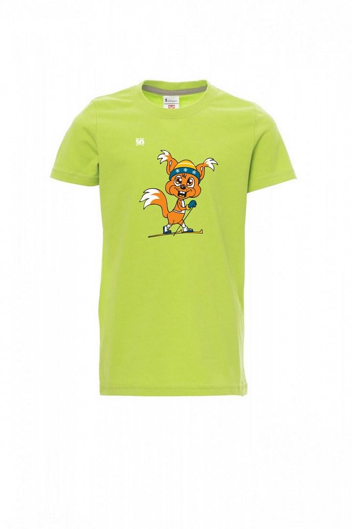 Zelené dětské tričko Jizerská 50